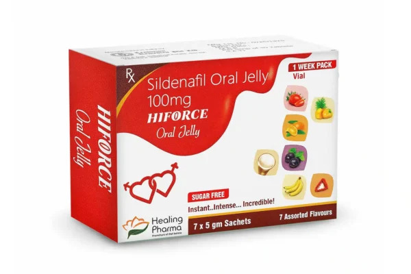 Hiforce Oral Jelly 100 mg Sildenafil Jelly Explained