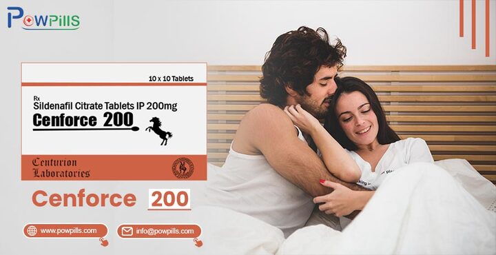 Buy Cenforce 200 Online | Powerful ED Pill For Men